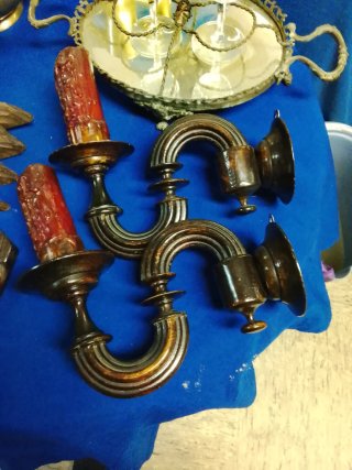 Lote de antigüedades rústicas