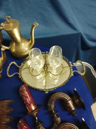 Lote de antigüedades rústicas