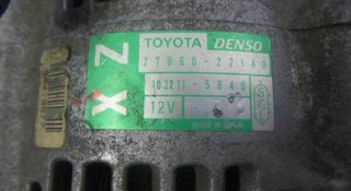 Alternador toyota corolla familiar (e11) * 323095