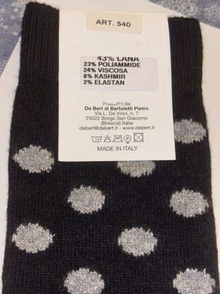 CALZE NUOVE LUNGHE IN LANA,Donna”deBert”MADE IN IT