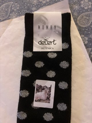 CALZE NUOVE LUNGHE IN LANA,Donna”deBert”MADE IN IT