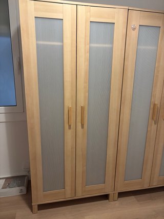 2 Armarios Ikea 2 puertas madera