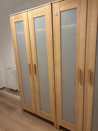 2 Armarios Ikea 2 puertas madera