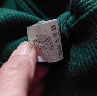 Abito elasticizzato coste nodo M/L