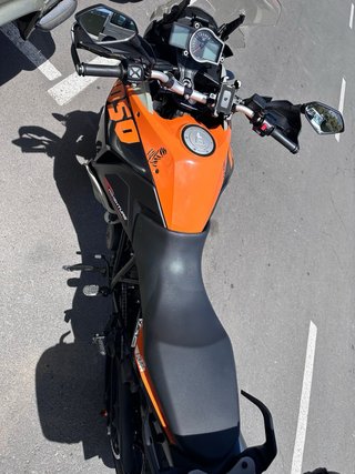 KTM 1050 Adventure Negra/Naranja