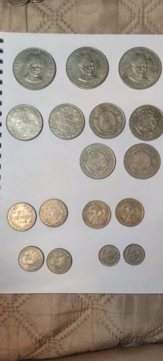 Lote 17 Monedas Liberia