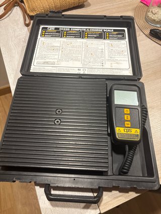 Báscula portátil CPS CC220 Compute-A-Charge