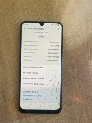 Samsung Galaxy A50 Negro
