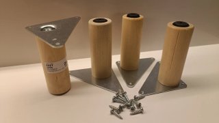 Patas de madera EKET IKEA (4 unidades)