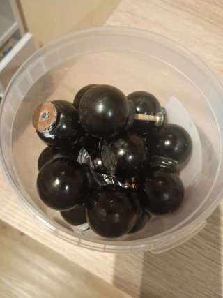 Pomos negros para puertas