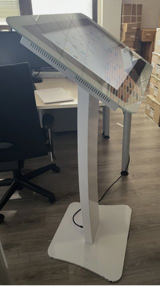 Tableta Kiosco interactivo Táctil RCSTAR Blanca