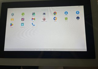 Tableta Kiosco interactivo Táctil RCSTAR Blanca