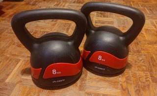 2 Pesas Rusas 8kg Crivit