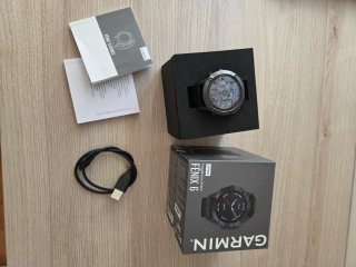 Garmin Fenix 6 Pro Zafiro DLC Gris Carbón