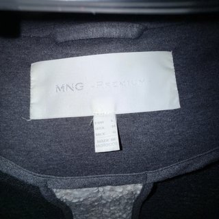 Cappotto Mango Grigio Taglia M