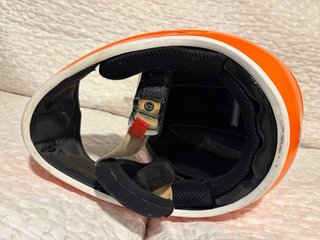 Casco TSG Pass Naranja Downhill