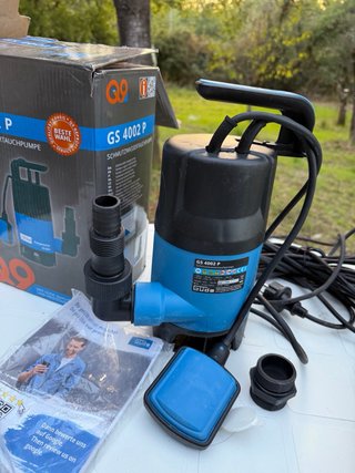 Bomba sumergible Güde GS 4002 P ¡Nueva a estrenar!