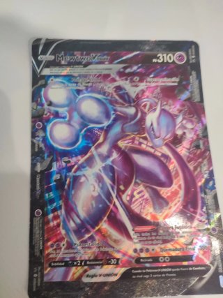 Carta Pokémon Mewtwo V union