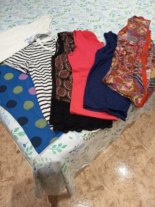 Lote 7 Camisetas Talla L