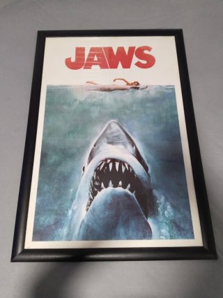 Marco más Poster Jaws 61x91.5cm