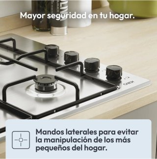 Placa de Gas Candy Idea 4 Fuegos