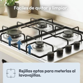 Placa de Gas Candy Idea 4 Fuegos