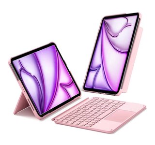 Funda con Teclado Inateck para iPad Rosa