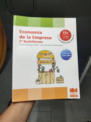 Economía de la empresa 2 bachillerato