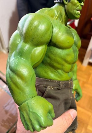 Figura Hulk copia de Hot Toys 1/6 Repintado