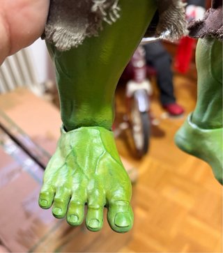 Figura Hulk copia de Hot Toys 1/6 Repintado