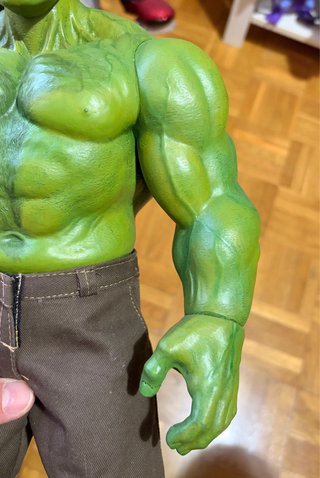 Figura Hulk copia de Hot Toys 1/6 Repintado