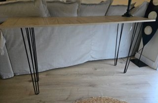 Consola/Aparador Madera y Metal