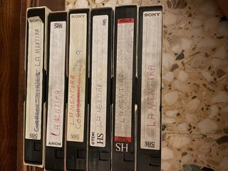 Lote 6 VHS Novela La Mentira