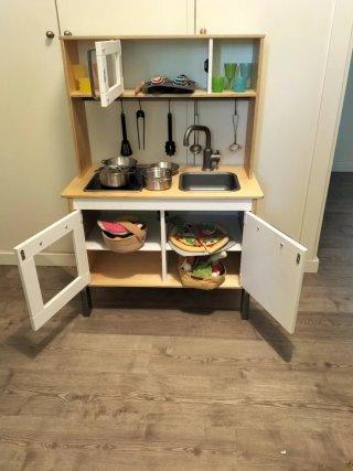 Cocina Juguete Ikea con Accesorios
