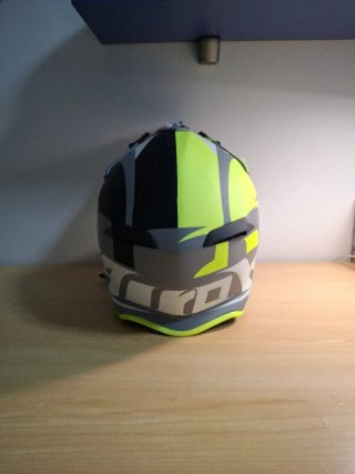 Casco Airoh Enduro/Motocross Blanco/Amarillo