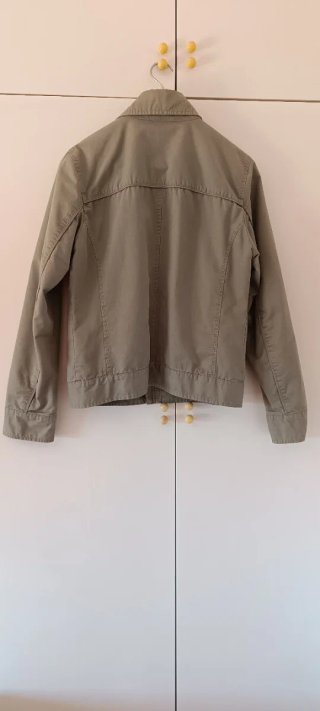 Giacca Sisley Verde Oliva Made in Italy Taglia 46