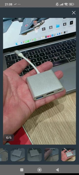 Adaptador USB C.....