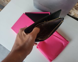 Monedero Piel Purificación García Negro