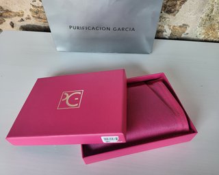 Monedero Piel Purificación García Negro