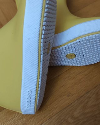 Botas de agua amarillas Tribord talla 25/26