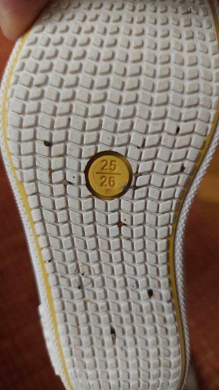 Botas de agua amarillas Tribord talla 25/26