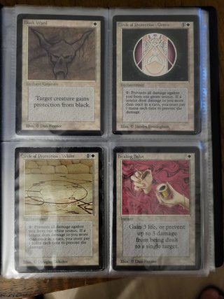 Cartas Magic The Gathering Alpha-Beta-Unlimited