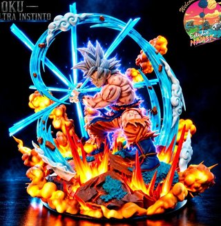 Figura Resina Goku Namek Kamehameha DBZ