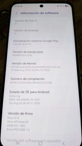 Samsung A56