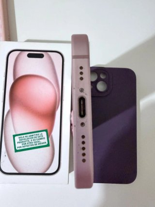 iPhone 15 Rosa 128GB 85% Batería
