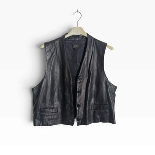 Gilet Pauw Amsterdam pelle agnello vintage L