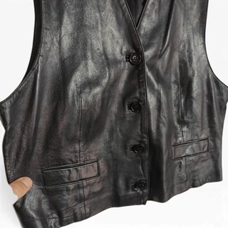 Gilet Pauw Amsterdam pelle agnello vintage L