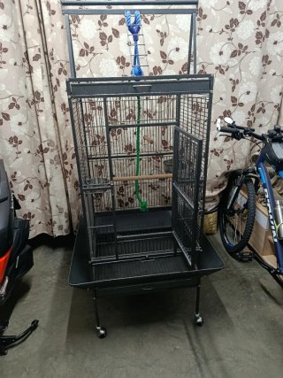 Jaula para loro 60x60