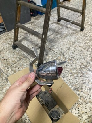 Piloto Rojo Años 60 - Posición/Freno