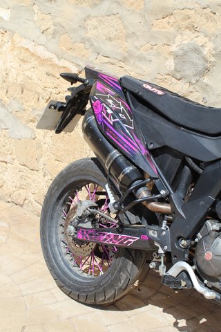 Plásticos + vinilos Aprilia SX/RX 125 | UM DSR SM